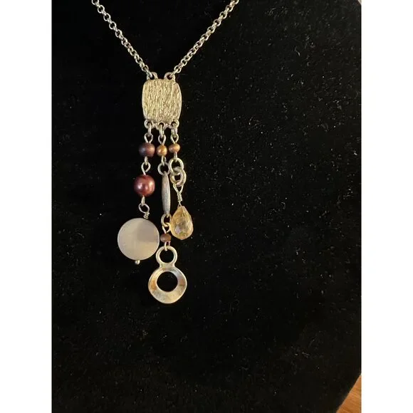 Lia Sophia Chandelier Pendant Silver Tone - Picture 2 of 4